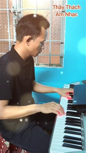 Cỏ dại và hoa dành dành || Cover piano || Thầy Thách Âm Nhạc