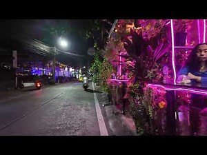 Pattaya Soi Diana, Second Road Nightlife, Thailand - 4K 30FPS