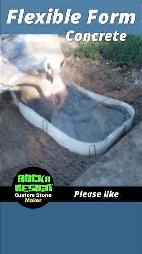 How to use a Flexible Form Concrete.