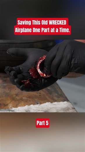 Saving This Old WRECKED Airplane One Part at a Time | Part 5 #aircraftrestoration #abandonedplane #aviation #projectbuild #vlogs