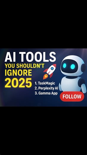 “AI Tools You Shouldn’t Ignore in 2025 🚀”