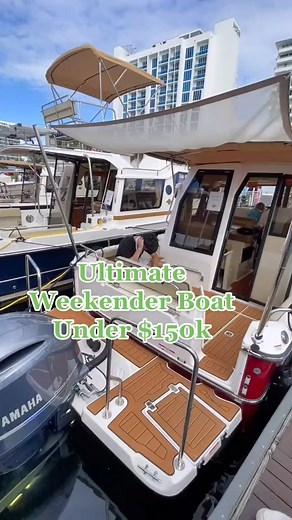 30K views · 179 reactions | Here’s the best boat for weekend trips under $150,000 #boatbuddies | Boat Buddies | Facebook