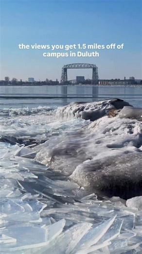 Great views, great campus, and the greatest of all the lakes. 😎 #UMNDuluth #UMDProud #UMDBulldogs | University of Minnesota Duluth