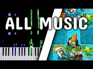 ALL MUSIC (Frostbite Caves) | Plants Vs. Zombies 2 | Piano Tutorial