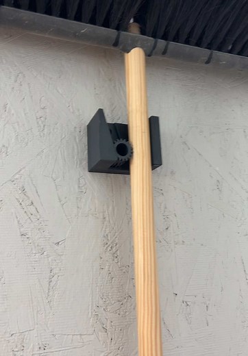 Gravity Broom Holder: Easy 3D Printing Project