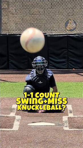 Swing-and-Miss Knuckleball? #knuckleball #mlb #baseball