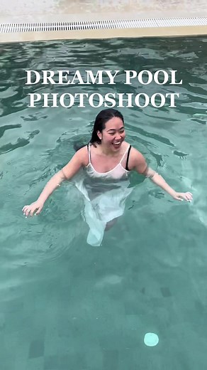 Dreamy Pool Photoshoot