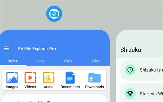 FV文件管理Android14系统上Shizuku授权访问/Android/data和/Android/obb目录