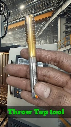 Tapping tool for thread operation
