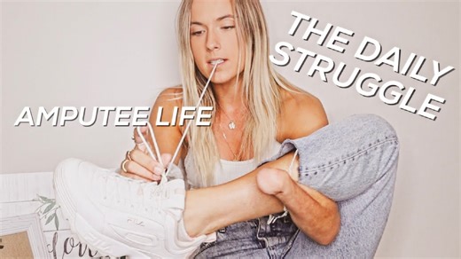 How I Tie My Shoes with One Hand as an Amputee � A Must-Watch!