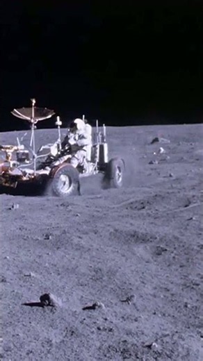 A Car Actually Drove on the Moon