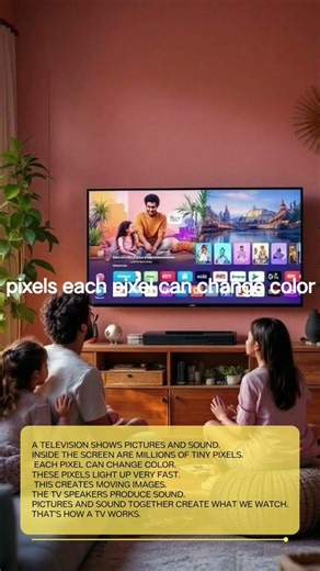 How a TV Works 📺 | Simple Explanation#howthingswork#technology#science#engineering#shorts