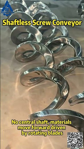 Shaftless Screw Conveyor | Flexible Conveying Solution for Irregular Materials