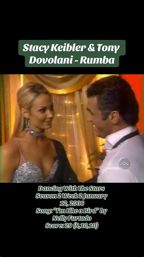Stacy Keibler & Tony Dovolani - Rumba Dancing With The Stars Season 2 Week 2 January 12, 2006 Song: