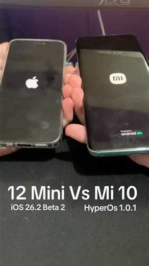 Xiaomi Mi 10 5G VS iPhone 12 Mini (Test de arranque) #iphone #iphone12mini #xiaomi #xiaomimi10