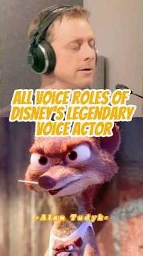 All Voice Roles of Disney's Legendary Voice Actor Alan Tudyk!#disney #alantudyk #voice