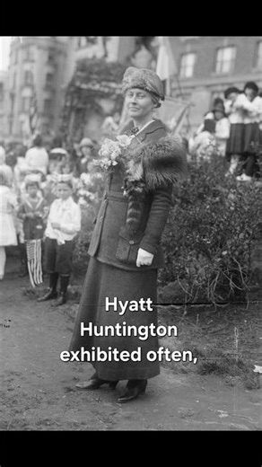 The Story of Anna Vaughn Huntington #history #viral #art #fyp