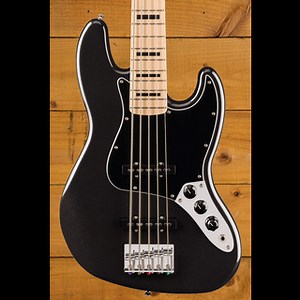 Squier Affinity Series Active Jazz Bass V Maple Black Metallic