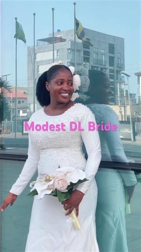 Watch the pre wedding video of this modest bride.#dlweddingsforless #modestfashion #bride