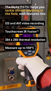 1.2K views · 16 reactions | Stop chasing problems. Start predicting them  The Fluke TiS75+ helps you spot issues before they cause failures. From infrared clarity to dew-point data  this tool is your all-in-one thermal solution! Scan, tag, compare, and conquer! Learn more: https://fluke.co/tis75plus | Fluke South East Asia | Facebook