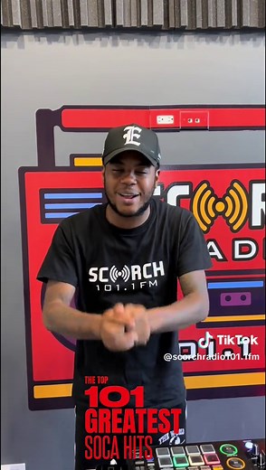 Friday November 22nd we celebrate 101 days until the greatest show on Earth SCORCH Radio is counting down the top 101 soca songs of all time LIVE on air! Tune in at 12 midday to join in to hear the top 101 on SCORCH 101.1 FM! #CARNIVALCOUNTDOWN #SCORCHRADIO #SCORCHDAWG