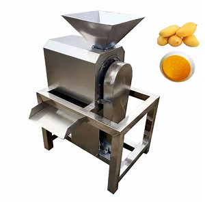 [Hot Item] High Capacity Mango Pulper Peeling Pulping Machine Mango Pulp Making Processing Machine
