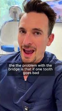 Implant vs Bridge: Which Actually Lasts Longer #dentist #dental