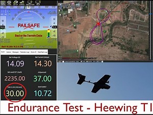 Endurance Test - Heewing VTOL T1
