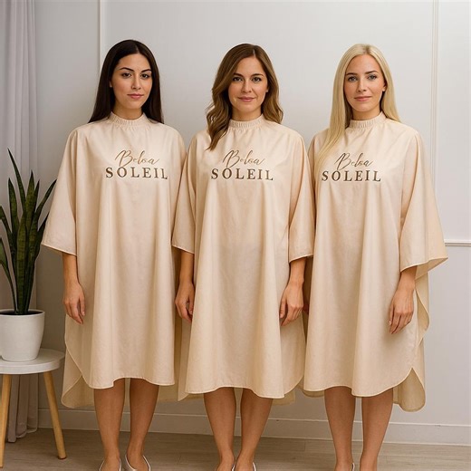 Custom Salon Cape, Personalized Barber Cape With Embroidered Logo or Name, Waterproof Hairdressing Gown, Hair Cutting Cape, Gift for Stylist - Etsy New Zealand