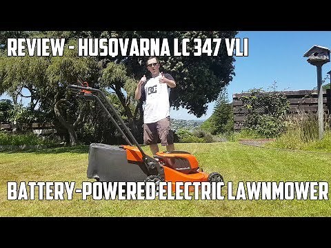 Review - Husqvarna LC 347 VLi lawn mower