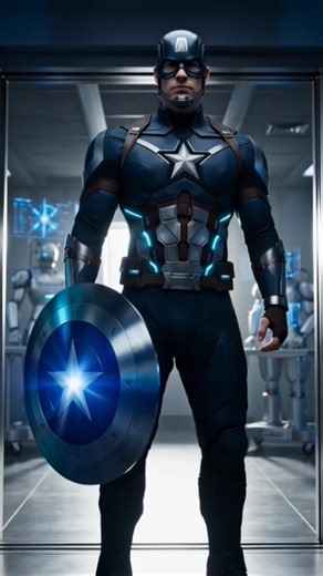 Captain America Vibranium Prime Shield Suit 🔥 Thanos Was Not Ready #shorts #marvelshorts