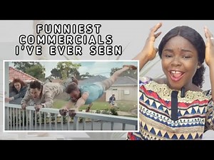 Reaction to 10 Funny Australian Commercials