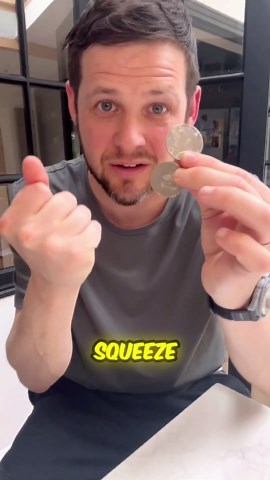 Invisible Coin Trick Using Sleight Basics