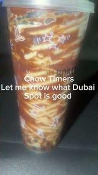 Boba Time Dubai frappe review