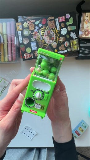 Gatcha Vending Machine trinket! #trinkets #gatcha #vendingmachine #desktoy #minitures
