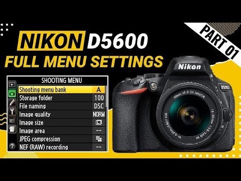 DescriptionNikon D5600 Tutorial in Hindi | Nikon D5600 Settings | Nikon D5600 Photography |