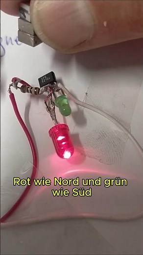 Ein super simpler Magnetfeld-Detektor! Elektronik DIY mit einem Hall-Sensor