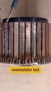Commutator test #fblifestyle #mechaniclife #autoelectric #reels | Abiee Ashef Lookman