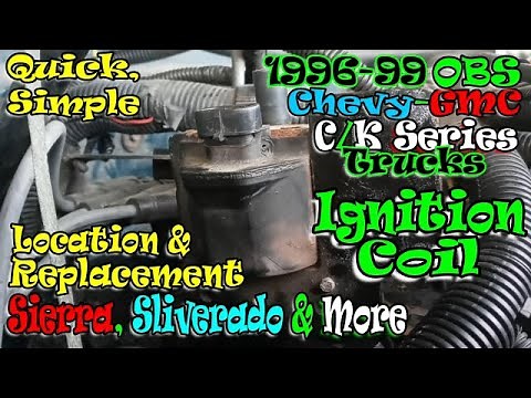 How To Replace a Ignition Coil For 1996-99 Chevy GMC C-K Series Trucks & SUV's