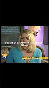 BILLIE PIPER GMTV 2005 HD Remaster Part 1 #shorts