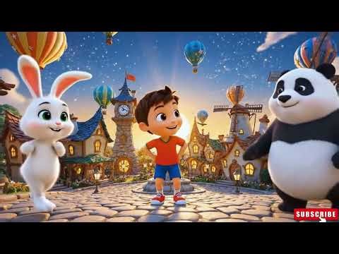चलो चलें सपनों की दुनिया 🌈 | Hindi Kids Cartoon Song 🎵 | 3D Pixar Style Animation