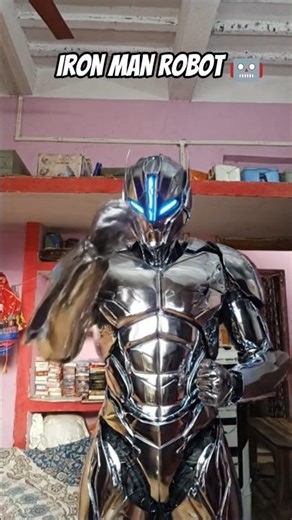 human to Robot #shortsfeed #ironman