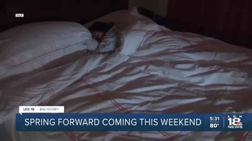 Spring forward coming this weekend