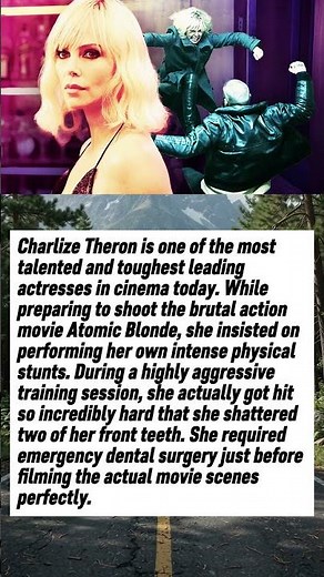 Charlize Theron Knocked Out Her Own...