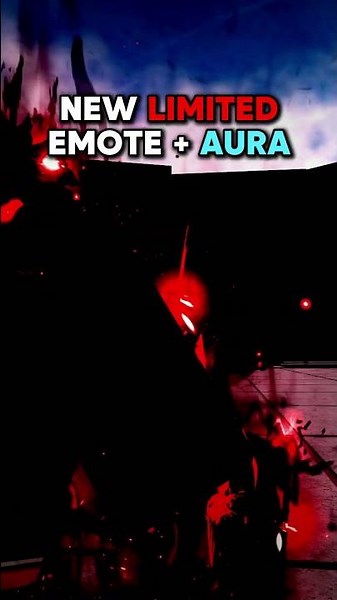NEW LIMITED EMOTE & AURA IN TSB.. | The Strongest Battlegrounds