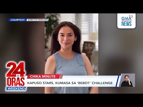 Jennylyn, Dennis give “Bebot Challenge” a hilarious twist | 24 Oras Weekend