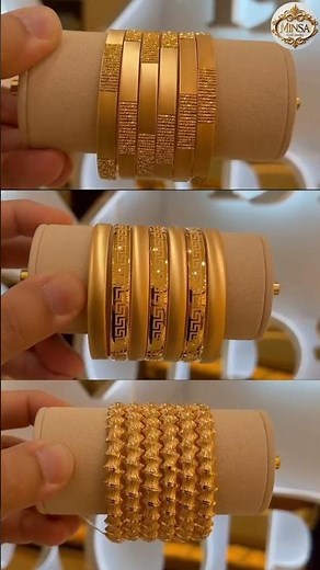 Latest Gold Bangles Designs 2026 | Luxury 22K Gold Bangles Collection | Bridal Gold Jewelry #viral