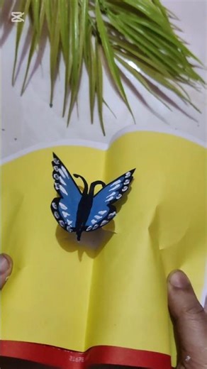 Diy butterfly card with paper #diy #shortvideo #viral.