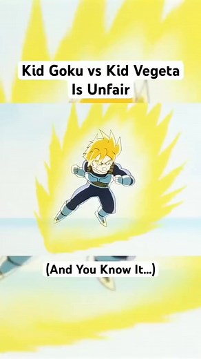 71K views · 2.6K reactions | Kid Goku vs Kid Vegeta Is Unfair #shorts #dragonball #goku https://url-shortener.me/924Q | Justin's Den | Facebook