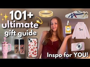 THE ULTIMATE GIRLY GIFT GUIDE.. 101+ IDEAS (INSPO FOR YOU!) 🎀🎁